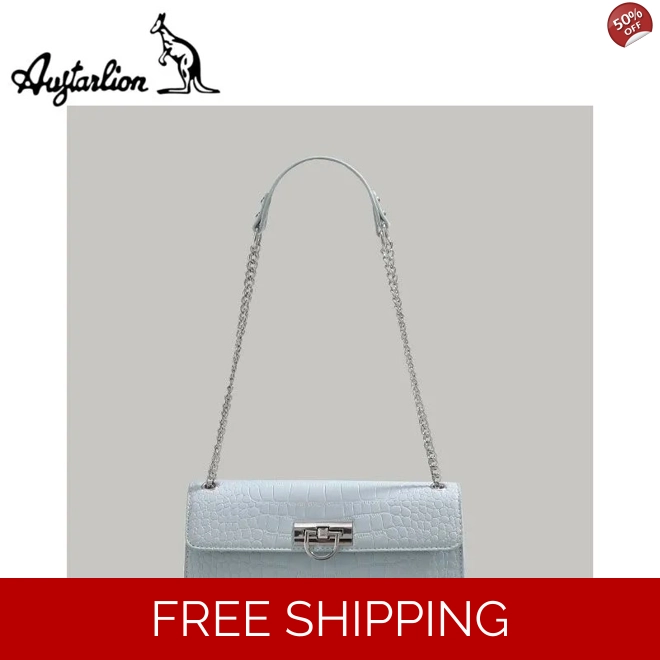 product Image for High-Quality Leather Crocodile Pattern Small Square Bag for Women, Versatile Shoulder Bag Handbag